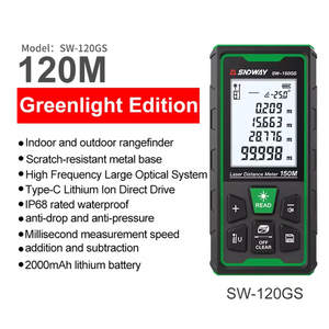 उच्च गुणवत्ता वाले स्ंडवे SW-150GS हरे लेजर रेंजफाइंडर बैकलिट पाइथागोरियन मोड - Product Image 3