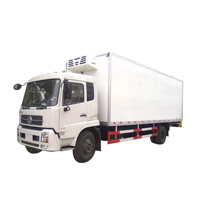 Dongfeng 4x2 8t מקרר לפגוש תחבורה משאית בקירור חשיש קר תיבת משאית למכירה