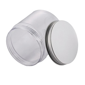 Tarro de crema para mascotas He Cheng de 80 ml y 100 ml, botella cosmética transparente con tapa para dispensador de crema para ojos. - Product Image 4