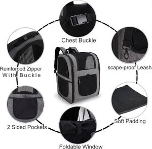Sac de transport pour chien gratuit, sac de voyage pour animaux de compagnie Go Go Pet, sac de transport pour chien et chat, approuvé par les compagnies aériennes - Product Image 5