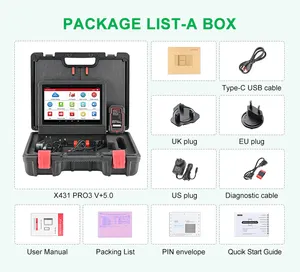 2024 Launch X431 Vplus V5.0 V+ Pro 4.0 Elite Hd Truck Compatibility Ecu Online Coding 37+ Services Auto Diagnostic Scan Tools