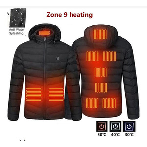 <span class=keywords><strong>Abbigliamento</strong></span> riscaldante da uomo invernale Smart riscaldamento USB ricarica <span class=keywords><strong>abbigliamento</strong></span> cotone giacca Unisex giacca riscaldata per l'inverno - Product Image 2