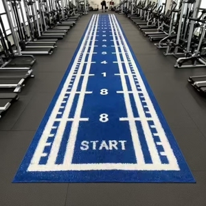 Pelouse artificielle écologique personnalisée de 15mm tapis de gymnastique gazon synthétique pour les terrains de sport de golf en PP et PE - Product Image 6