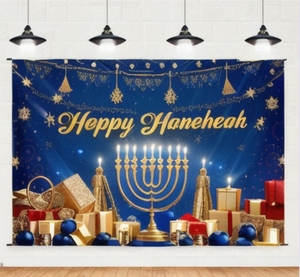 5x3 kaki selamat Hanukkah spanduk latar belakang fotografi latar belakang perlengkapan pesta Hanukkah dekorasi Yahudi Festival liburan Hanukkah - Product Image 6