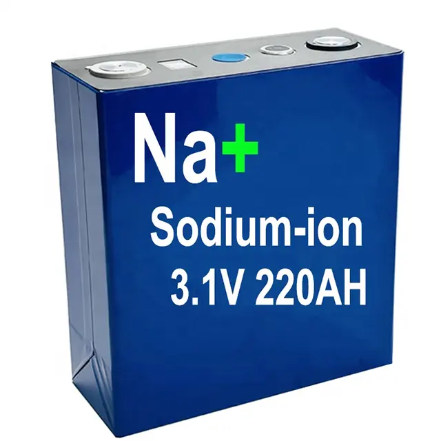 للبيع بالجملة بطارية أيونات الصوديوم ذات 4000 دورة 3.1 فولت 220 أمبير بطارية أيونات صوديوم منشورية مع LFP وآندوز