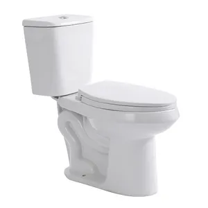 バスルーム衛生陶器ホット販売サイフォンフラッシュツーピーストイレバスルームシートウォータークローゼット衛生陶器セット便器