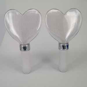 Logotipo de personalización Fiesta en forma de corazón Evento de concierto Dark LED stick <span class=keywords><strong>Glowstick</strong></span> - Product Image 6
