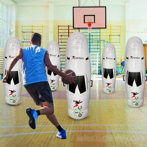 Factory Stock 180CM Eco-friendly PVC Football <b>Dummy</b> Inflatable Football Training <b>Dummy</b> Human Wall Training Target <b>Dummy</b> - Product Image 3