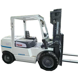 Montacargas Diésel Original, Montacargas Usado Japonés TCM de 5 Toneladas, Motor y Caja de Cambios en Excelentes Condiciones, Precio Bajo, HeFei - Product Image 1