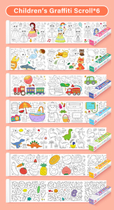 Carta per Pittura Graffiti su Larga Scala 3-M, Tela Creativa per <span class=keywords><strong>Colorare</strong></span> e Incollare sul <span class=keywords><strong>Muro</strong></span>, Rotolo d'Immagine per Graffiti dei Bambini - Product Image 4