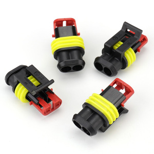 TE 자동차 전기 방수 2P 3P 여성형 파워콘 황동 접촉재질 나일론 하우징 282080-1 어댑터 커넥터 타이코 - Product Image 3