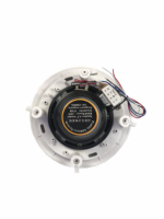 Système audio exclusif haute fidélité 70v 110v 10w 5 pouces haut-parleur de plafond ABS durable suspendu sans fil