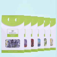 Sachet parfumé de luxe en bois de santal, sachets parfumés, enveloppe parfumée à la lavande, sachet parfumé