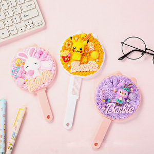 <span class=keywords><strong>Kit</strong></span> de miroir de maquillage portable en plastique auto-adhésif imperméable fait main - Product Image 2