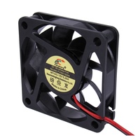 Ventilateur de refroidissement axial industriel à 9 pales DC 5v 12v 24v Ventilateur d'extraction en plastique 60x60x15mm Micro ventilateur 60mm