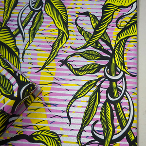 Meilleure qualité nouveau modèle africain doré cire impression tissu afrique Design Ankara <span class=keywords><strong>Pagne</strong></span> africain tissus Batik Nigeria cire Tissu - Product Image 3