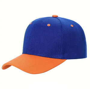 Casquette de camionneur 6 panneaux unisexe à la mode bicolore douce Protection solaire casquette de golf réglable scènes de plage en plein air avec logo personnalisé - Product Image 2