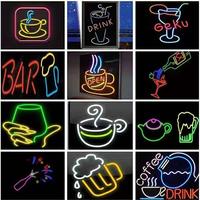Logo Lampu LED Neon Kustom Tahan Air IP67 Plastik Dapat Diredupkan Garansi 2 Tahun CRI Tinggi 90 90lm/W Umur Pakai 50.000 Jam