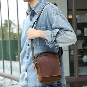 กระเป๋าหนังวัวแท้ AndoBag รุ่น Crazy Horse สำหรับผู้ชาย กระเป๋าสะพายข้าง กระเป๋าถือสไตล์วินเทจ รุ่น 1369 - Product Image 2