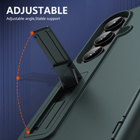 Étui de protection pour téléphone portable Samsung Z Fold 7 8 avec support et film HD