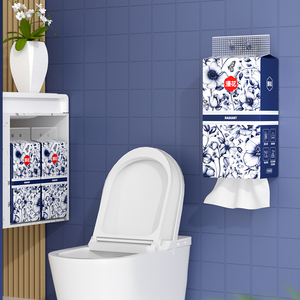 กระดาษทิชชูแบบแขวน 4 ชั้น ลายนูน 4 มิติ แบบจีน บรรจุภัณฑ์แบบจีน - Product Image 5