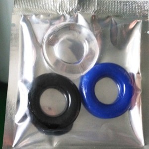 Anillos para pene de TPE que prolongan el tiempo sexual para hombres, juguete sexual para adultos, juego de anillos vibradores para el pene. - Product Image 3