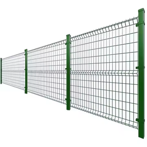 3D Welded <b>Wire</b> Fence PVC Coated for Home <b>Garden</b> - Product Image 2