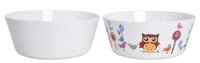 Bol en plastique polymère Sublimation pour enfants 350ML bol pour enfant PBT