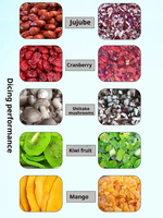 Groentesnijmachine / Geconserveerde mango snijmachine / Fruit snijmachine voor kleverige gedroogde vruchten