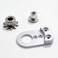 Kit de Herrajes Mecánicos Personalizados Mecanizados por CNC, Componentes de Aluminio, Acero Inoxidable y Acero al Carbono con Anodizado y Recubrimiento de Zinc