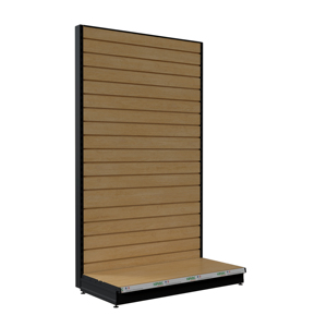 Étagères de supermarché double face durables en gros de Chine avec rails de protection, rayonnage métallique gondole pour grands magasins - Product Image 2