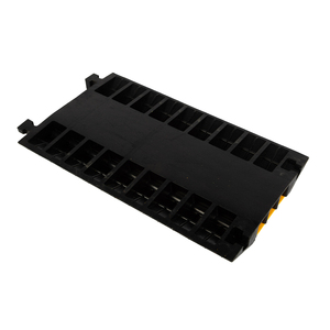 Wholesale Price 5 Channel PVC Jacket Cover Wire <strong>Hose</strong> Traffic Safety Speed Bump Hump <strong>Rubber</strong> Cable Ramp Protector - Product Image 6