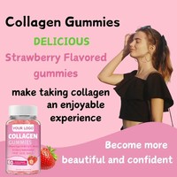 Suplemen Kesehatan Rambut, Kulit & Kuku Private Labels Beauty Gummies Collagen Gummy Collagen I/II/III/V/X Biotin/Keratin