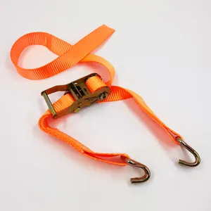 VINEET-حزام الحمل مع السقاطة, حزام الحمل مع خطاف J مع السقاطة ، 1.5 بوصة ، 2 طن ، عينة مجانية
