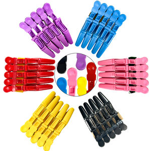 Clip de salón de sujeción fuerte Pinza de pelo de cocodrilo para sujetar pinza de cocodrilo de pelo seccionado - Product Image 1