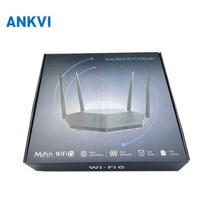 เราเตอร์ AX3000 WiFi 6 แบบดูอัลแบนด์ กิกะบิต 3000Mbps 4 เสาอากาศ เมช ดูอัลแบนด์ AX3000 ไร้สาย - Product Image 6