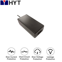 Adaptateur d'alimentation pour bande LED 72W 12V 6A ETL FCC GS pour OEM ODM, alimentation AC DC, chargeur pour ordinateur portable, bande LED, caméra CCTV, HUA YI