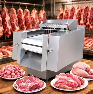 Équipement de découpe automatique de viande de bœuf et de porc à haute efficacité, pour la découpe en cubes de poitrine de <span class=keywords><strong>poulet</strong></span>, capacité de 500 à 1000 kg par heure - Product Image 2