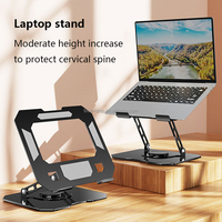 Haute qualité Portable bureau 360 Rotation support pour ordinateur portable métal ergonomique multi-angle réglable support pliant pour tablette PC