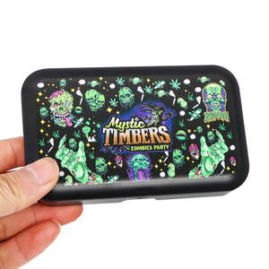 Kingsize Nhựa Thuốc Lá Lưu Trữ Box Với Cán Giấy Clip Chủ Thuốc Lá Stash Hộp Container Biểu Tượng Tùy Chỉnh Hút Phụ Kiện - Product Image 4