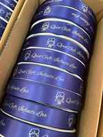 Ruban en tissu en gros, ruban satiné double face, ruban pour emballer les bouquets de fleurs, ruban pour la décoration de mariage et de fête, ruban pour travaux manuels