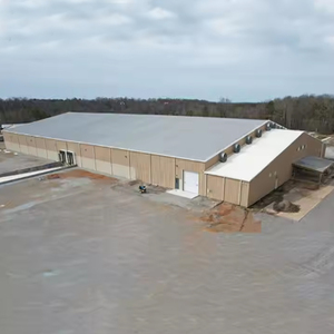 Dễ dàng lắp ráp giá rẻ gia súc đổ tòa nhà thép nhẹ xây dựng khung prefab để lưu trữ - Product Image 6