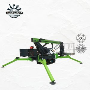 Risenmega Q355D acier 200KG grue sur chenilles automotrice 18-22m batterie au lithium sécurité certifié CE nouvelle flèche araignée usage domestique - Product Image 2