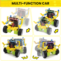 Robot de Programación Multifuncional 8 en 1 Keyestudio Microbit Variant Master para Micro Bit Compatible con Lego