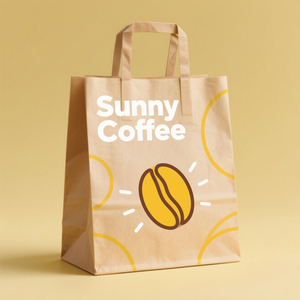 Asas planas de alta resistencia <span class=keywords><strong>KM</strong></span>, bolsas de comida de papel Kraft marrón, sacos biodegradables para llevar, fondo reforzado para restaurantes, catering - Product Image 6