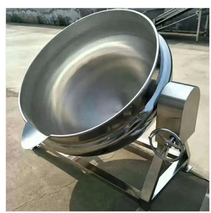 Nhà máy cung cấp thực phẩm nấu ăn máy trộn 400L đôi trọng ấm đun nước Gas sưởi ấm tự động - Product Image 6