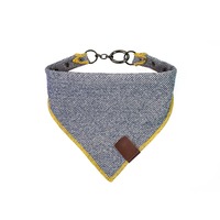 Qiqu fournitures pour animaux de compagnie nouveau concepteur chien Bandana écharpe triangulaire Bandana taille réglable accessoire élégant pour chiens de toutes tailles