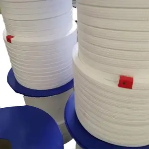 Imballaggio della ghiandola di PTFE puro al 100% bianco resistente alle alte temperature della fabbrica della cina