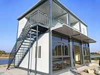 Appartement complet personnalisé de 20 pieds, maison préfabriquée meublée, maison préfabriquée en conteneur, maison préfabriquée en kit avec salle de bain et cuisine