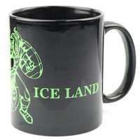 Tasses en céramique en gros personnalisables 11oz, tasses à café souvenirs de pays, tasses en céramique avec logo imprimé sur mesure